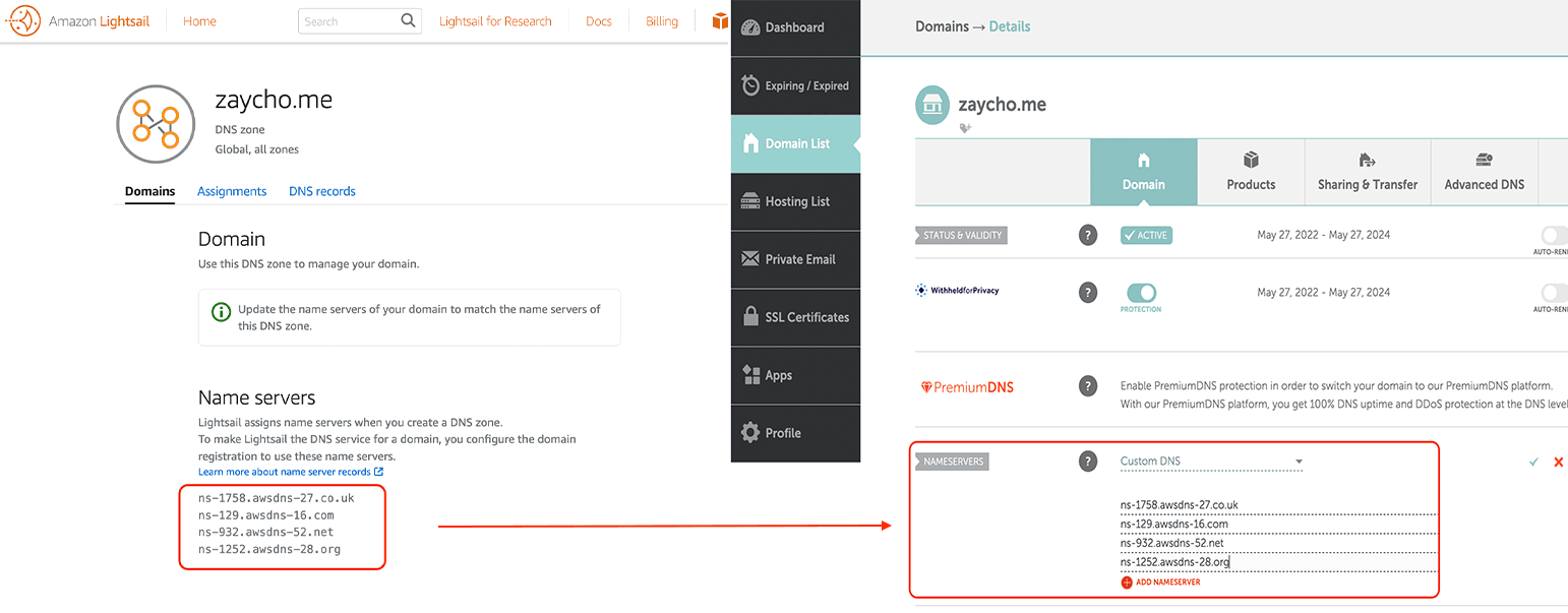 assign static ip